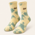 Matcha Mood Tie-Dye Socks