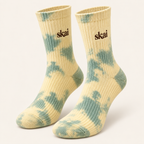 Matcha Mood Tie-Dye Socks