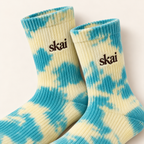 Poolside Tie-Dye Socks